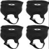 (1+1) Shield Protector Sports Ankle Guard Soccer Football Guard Black view 2