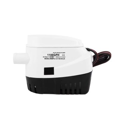 Mini Power Small Pump 1100 GPH Automatic Bilge Pump 12v 24V DC Submersible Water Pump Boat Marine Pump with 1-1/8 Inches Outlet (29mm) (Size : 24v)