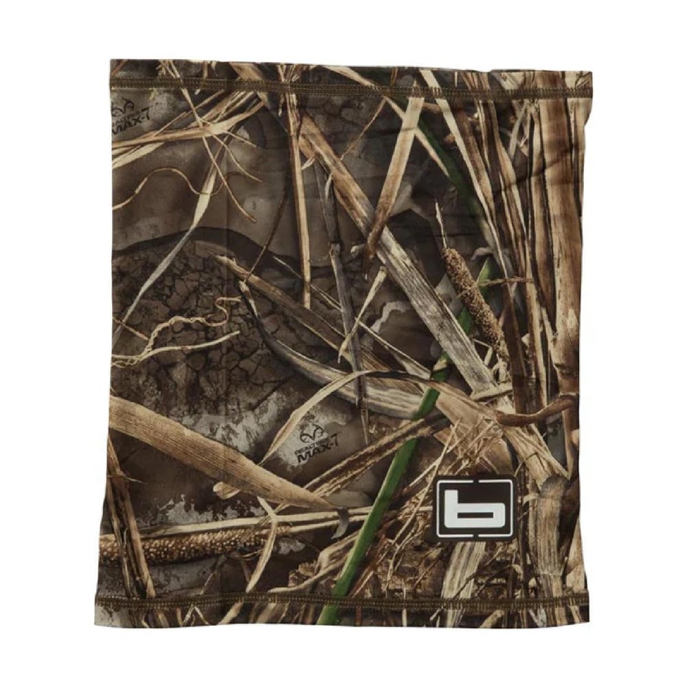 Banded Unisex Ultra Light Neck Gaiter | Breathable Moisture-Wicking Camo Hunting Face Mask for for Outdoor Protection - MAX7