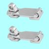 Marine Boat Locker Latch Clamp Anti-Rattle Hatch FastenerHeavy Duty 316 Stainless Steel Boat Hatch Latch Door Latch (Size: Length: 3"/76 mm,4Pcs) view 2