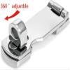 Marine Boat Locker Latch Clamp Anti-Rattle Hatch FastenerHeavy Duty 316 Stainless Steel Boat Hatch Latch Door Latch (Size: Length: 3"/76 mm,4Pcs) view 3