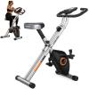 YOSUDA Exercise Bike, 2 in 1 Folding Exercise Bike for Seniors 350lbs Capacity, Magnetic X-Bike with 8-Level of Resistance, for Home Gym Workout view 1
