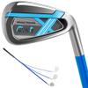 prowithlin Golf Swing Trainer Aid - 7 Iron, Golf Training Aid Golf Swing Warm-Up Stick for Strength Grip Tempo & Flexibility Training, Golf Accessories for Men (Right-Handed) view 1