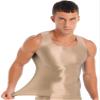 Oyolan Men Compression Shirt Slimming Body Shaper Vest Shapewear Undershirt Corset Sports Shirts Coffee X-Large view 3