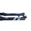 HSQMA Bike Air Fork 26/27.5/29 Inch Mountain Bike Suspension Fork Travel 120mm 1-1/8 1-1/2 Disc Brake Bicycle Front Fork QR 9mm view 4