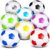 HyDren 8 Pcs Soccer Balls Bulk with Pump Deflated Official Size Sport Soccer Ball for Kid Adult Game Match Indoor Outdoor Gift for Back to School Sports Game Birthday Party Gift(Size 3) view 1