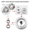 ANGLER DREAM (1/2WT 3/4WT 5/6WT 7/8WT) Fly Reel with Line Combo Aluminum Alloy Large Arbor Fly Fishing Reels Weight Forward Fly Line with Braided Backing Tapered Leader view 4