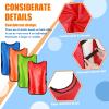 Mepase 24 Pieces Youth Pinnies for Kids Team Jerseys Scrimmage Training Game Soccer Vest, 4 Colors 4 Teams Pinnies for Children Youth Game Sports Basketball, Soccer, Football, Volleyball view 4
