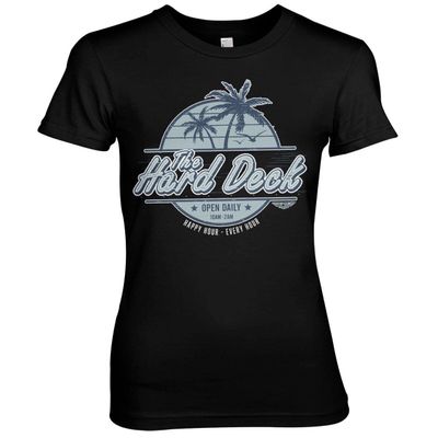 Top Gun: Maverick Officially Licensed The Hard Deck Women T-Shirt (Black), XX-Large