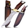 WPKOPYA(DeHong-78 Hunting Knife, Tactical knife fixed blade knife with sheath view 1