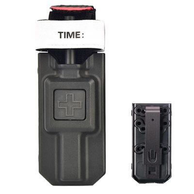 Tourniquet Holder, Tourniquets Case CAT Combat Application Gen 7 or Older, Tourniquet Holster TQ Holder for Duty BeltFits Molle Equipment, Police Gear (1)
