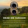 My Golfing Store Trail Scope Hunting Range Finder 800 Yards, 6X Magnification, Waterproof Archery/Sport Rangefinder, Multi-Functional Rangefinder with Slope for Hunting, Shooting and Golfing view 3