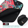 HEYSKAY Pickleball Paddle Cover With Handle Strap - Protective Racket Sleeve Bag With Mesh Pocket - Sport Carry Bag (Black) view 2