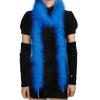 iHUFeather Marabou Feather Boa Natural Turkey Feathers 2 Yard 22g for DIY Crafts Wedding Party Women Costume Christmas Decoration, Royal Blue view 1
