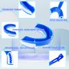 TOODOO 8 Pcs Youth Football Mouth Guard with Strap Soft Sports Mouth Guard Sport Mouthpiece Lip Guard 2.56 x 2 x 0.8 Inch for Basketball, Lacrosse, Hockey, Adult MMA, Rugby, Boxing(Blue, White) view 3