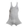 Maiyifu-GJ Men One Piece Gymnastics Wrestling Singlet Sleeveless Athletic Bodysuit Underwear Tummy Control Shapewear Leotard (Grey,Medium) view 1