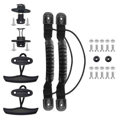 1set Portable Kayak Carry Handle Kit Lightweight Easy to Install Canoe Handle for Outdoor Use and Kayak Accessories for Effortless Transport