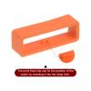 HARFINGTON 6pcs Watch Strap Loop Fastener Rings 26mm, Orange view 4