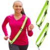 HiVisible Reflective Sash for Walking at Night Adjustable Safety Sash for Men Women Kids Reflective Belt Sash for Running Walking Biking (2 Sashes) view 1