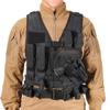 Lancer Tactical Nylon Crossdraw Airsoft Vest Youth Size w/Airsoft Pistol Holster - BLACK view 3