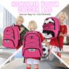 Hsmihair Youth Soccer Bag-Soccer Backpack&Backpack for Football Basketball,with Ball Compartment Separate Cleat Package view 4