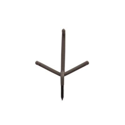 Treestand Hunting Gear Holder Turkey Foot (2 Pack) - Soft Rubber & Coated Steel Treestand Gear Hanger Lightweight, Small Bow Hangers - Tree Holder for Holding Bows, Guns, Bags - Hunting Accessories
