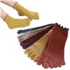 NENGGE 5 Pairs Cute Toe Socks Five Finger Socks High Cut Colorful Socks for Women Cat Dog Five Finger Sock,L view 1