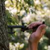 Half Rack Wing Treestand Bow Hanger 18 inch - Powder Coated Steel Tree Bow Holder - Durable & Weather-Resistant Hunting Bow Hanger - Rugged Matte Finish Screw in Bow Holder - Bow Hunting Accessories view 2