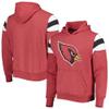47 Men's Heathered Cardinal Arizona Cardinals Premier Nico Pullover Hoodie view 1