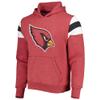 47 Men's Heathered Cardinal Arizona Cardinals Premier Nico Pullover Hoodie view 2