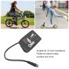 Electric LED Display Meter, 24V 36V 48V Multifunctional Computer with 5 Pin Waterproof Connector, Universal LED Display Control Panel for Electric Bike, Electric view 2