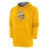 Antigua Men's Gold Minnesota Vikings Victory Chenille Pullover Hoodie view 1