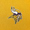 Antigua Men's Gold Minnesota Vikings Victory Chenille Pullover Hoodie view 2
