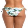 Hobie Women's Side Tie Tanga Bikini Swimsuit Bottom, Multi//Destination Vacation, M view 2