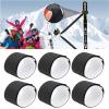 RiToEasysports Ski Straps, 6Pcs Adjustable Ski Fastener Tape Ski Fixing Wraps for Easy Carry Ski view 3
