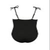 Hobie Girls' One Piece Swimsuit, Black//Smocked Solids, 10 view 2