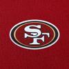 Antigua Men's Scarlet San Francisco 49ers Victory Chenille Pullover Hoodie view 2