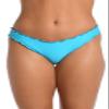 Hobie Women's Standard Cinched Back Hipster Swimsuit Bikini Bottom, Blue Hawaii//Solids, XL view 1