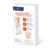 JOBST soSoft Compression Socks, 15-20 mmHg, Knee High, Brocade, Closed Toe, Sand, Large view 3