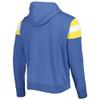 47 Men's Royal Los Angeles Rams Legacy Premier Nico Pullover Hoodie view 3