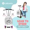 Lascoota Foldable Ride-On Suitcase - Lightweight Luggage with Easy-Glide Wheels - LED Lights for Kid Suitcase - Foldable Luggage Converts to Ride-On - Video Game, Unisex Child, 12.75 x 20.6 x 10.6 in view 3