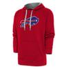 Antigua Men's Red Buffalo Bills Victory Chenille Pullover Hoodie view 1