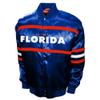 Franchise Club Mens 2nd Era Full-Snap Satin Jacket (Florida, XX-Large) view 1