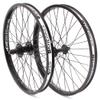 KHE BMX MVP Wheel Set Aluminium 36 Hole Black 9T Sprocket Rim Tape Made in Germany view 1