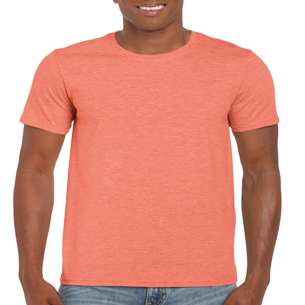 Gildan Softstyle  T-Shirt. 64000 - [Heather Orange]