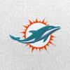 Antigua Men's White Miami Dolphins Victory Chenille Pullover Hoodie view 2
