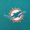 Antigua Men's Aqua Miami Dolphins Victory Chenille Pullover Hoodie view 2