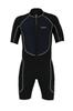 AKONA Men's 2.5mm Shorty Wetsuit with Front Zipper. Scuba, Snorkeling, Paddle Boarding, Kayaking, Surfing - 4XLarge view 1
