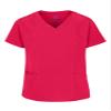 Natural Uniforms Womens Cool Stretch Jogger Scrub Set with Regular and Petite Sizes (Red, Large) view 3