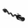 CAP Barbell 47-Inch Olympic Curl Bar - Black | Curl Barbell for Bicep and Tricep Workouts, Strength Training, and Weightlifting view 1